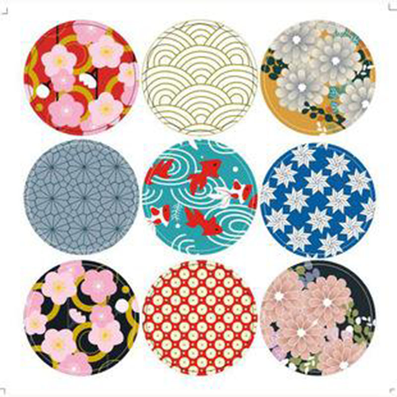 水胶铜版纸标签