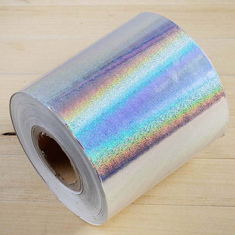 镭射小细花/白底纸