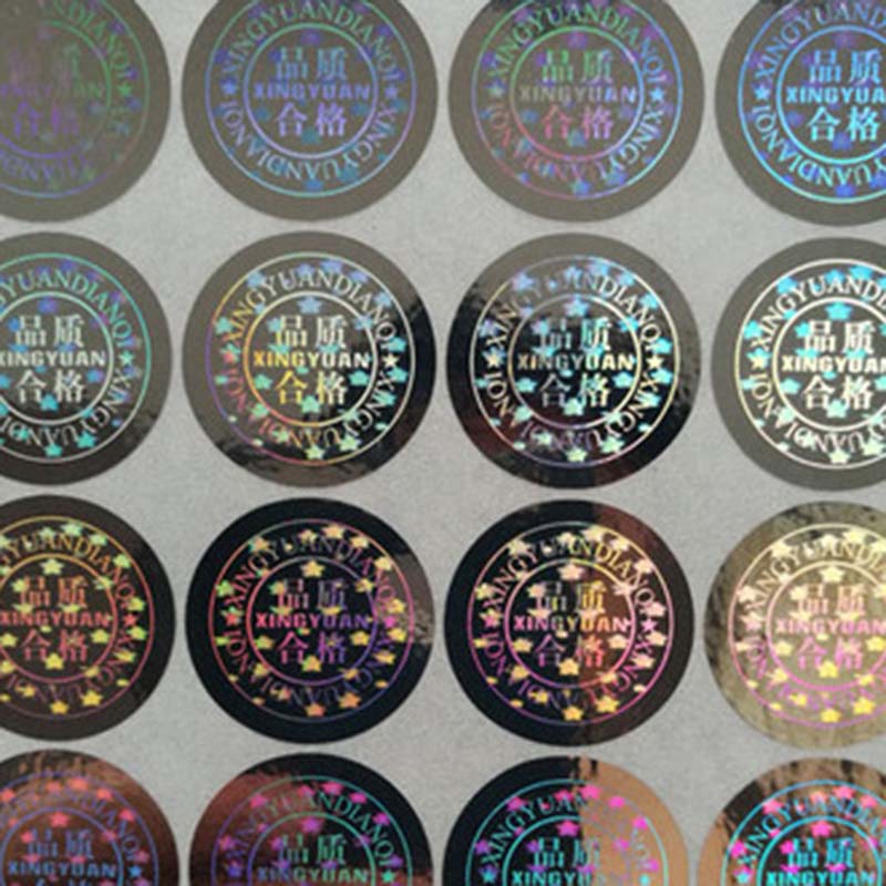 镭射大细花/白底纸