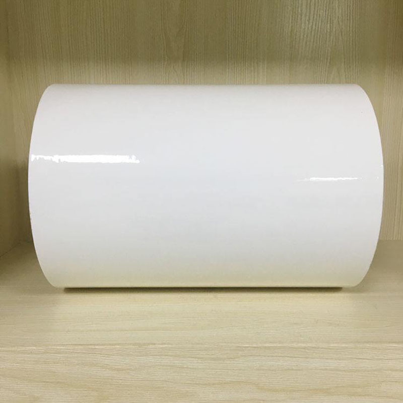 透明PVC/白底纸