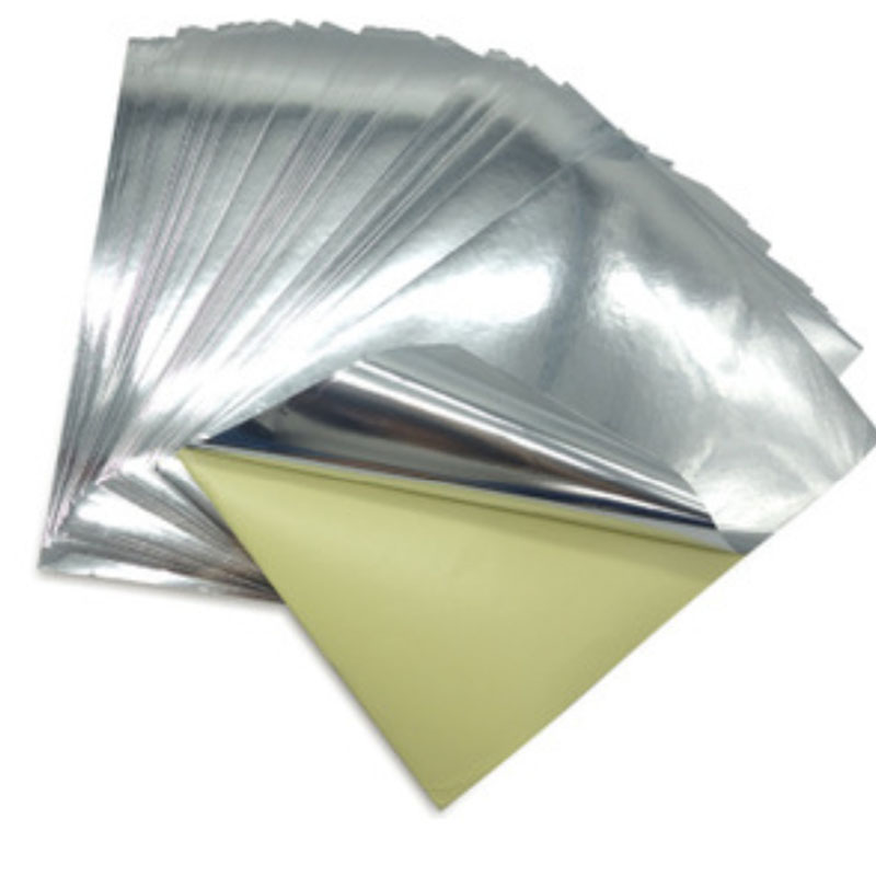 亮银PET/黄底纸