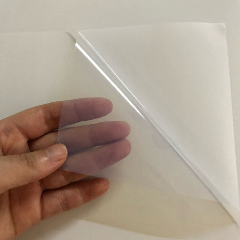 透明PET/白底纸